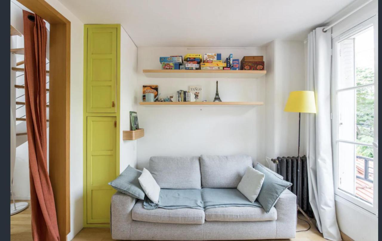 Paris Petit Appartement Lumineux Et Atypique Εξωτερικό φωτογραφία
