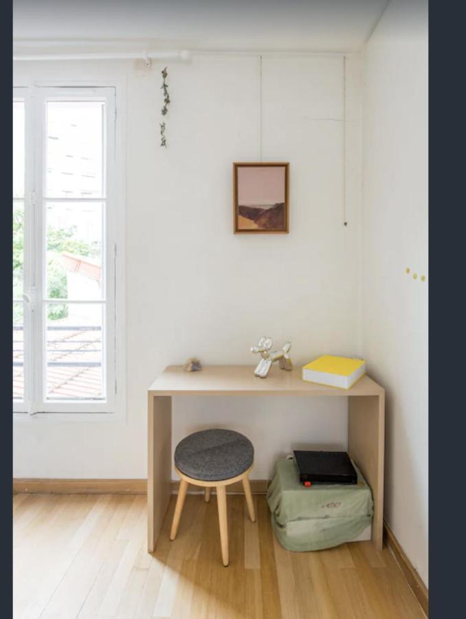 Paris Petit Appartement Lumineux Et Atypique Εξωτερικό φωτογραφία
