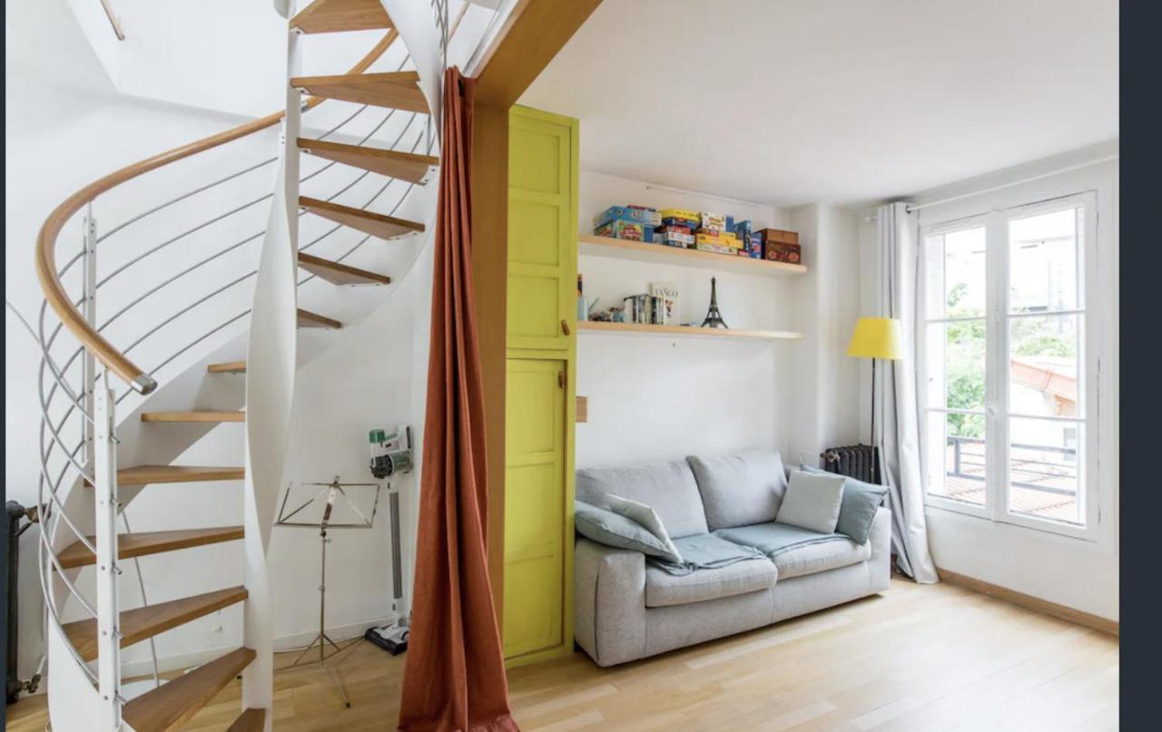 Paris Petit Appartement Lumineux Et Atypique Εξωτερικό φωτογραφία