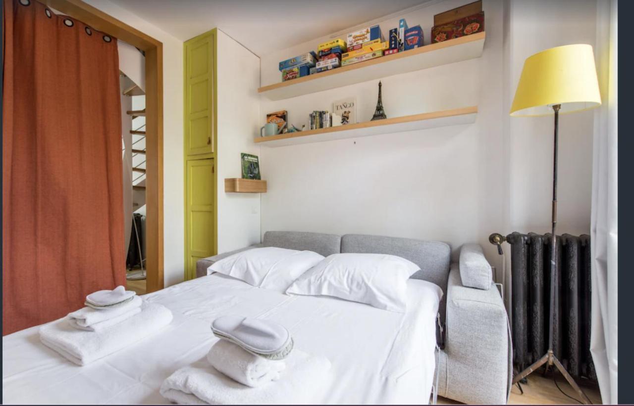 Paris Petit Appartement Lumineux Et Atypique Εξωτερικό φωτογραφία